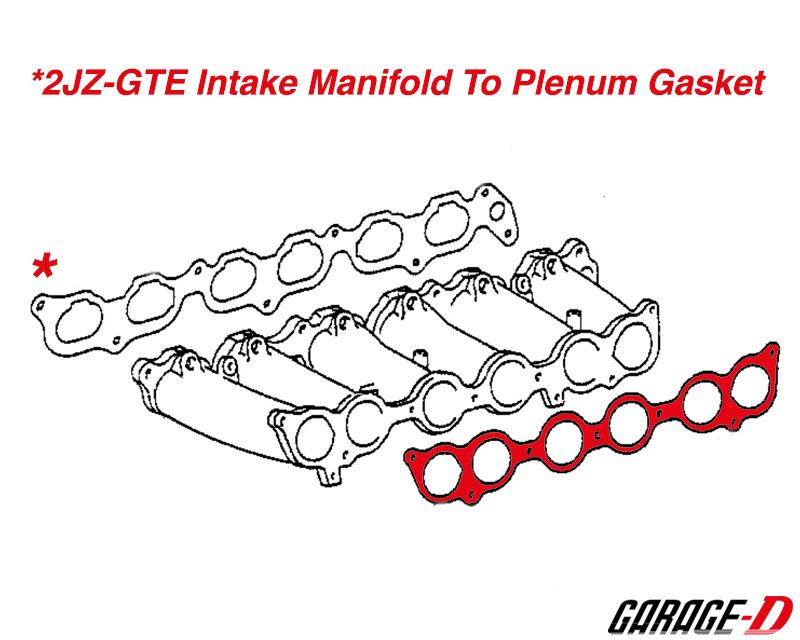 Toyota 2JZ-GTE Intake Manifold To Plenum Gasket