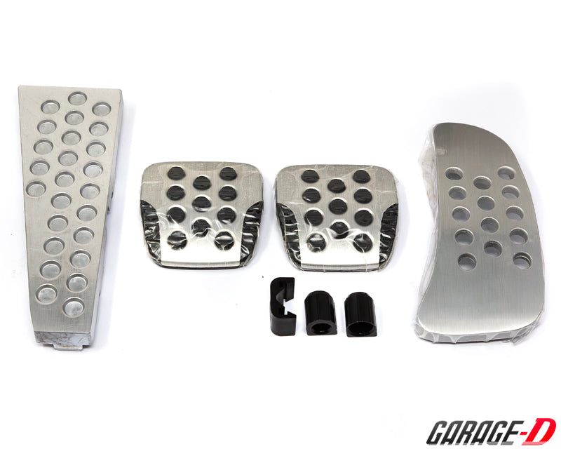 gt edition pedal set Nissan Skyline R34 GTR Pedal Cover & Foot Rest Set – Garage-D