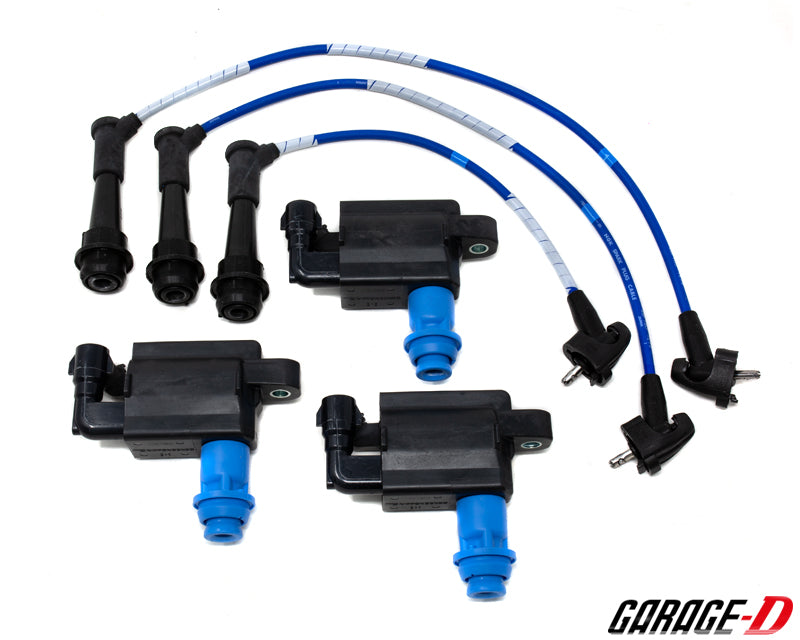 Toyota Genuine 1JZ / 2JZ VVTi Coilpack & NGK Leads Set