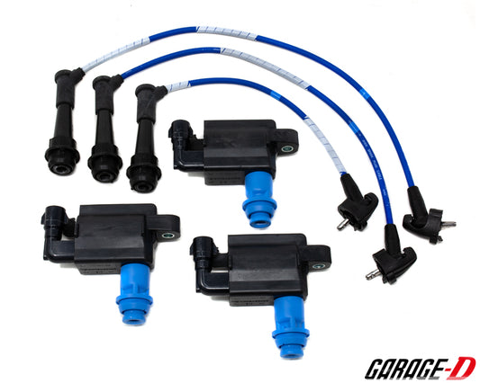 Toyota Genuine 1JZ / 2JZ VVTi Coilpack & NGK Leads Set