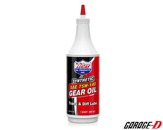 Lucas Oil 75W-140 Synthetic Gear Oil (946ml)