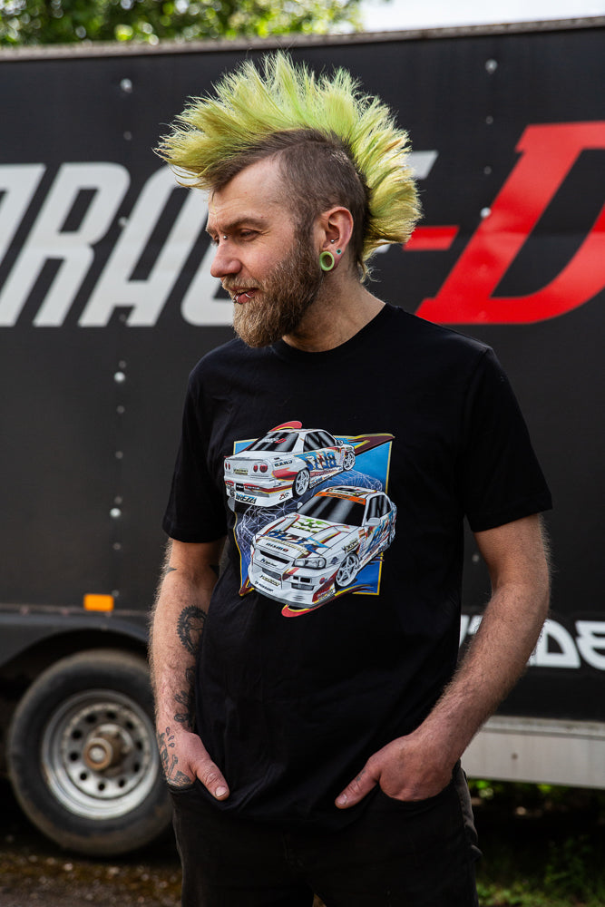 GARAGE-D URAS X BLITZ ER34 T-SHIRT