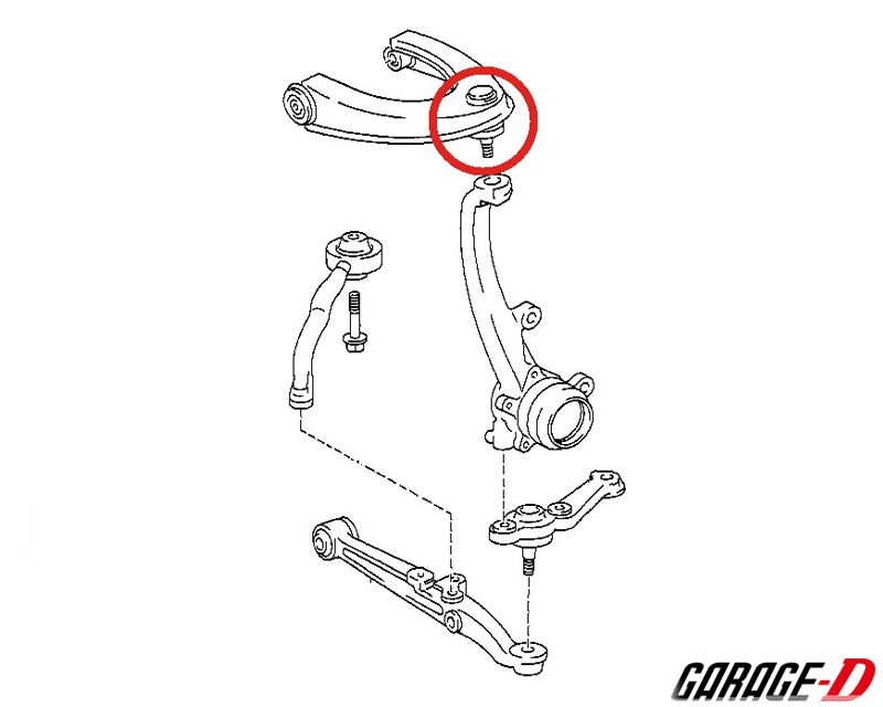 Toyota JZX90 / JZX100 / JZX110 Front Upper Ball Joint