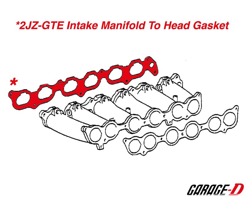 2JZ-GTE Intake Manifold To Head Gasket