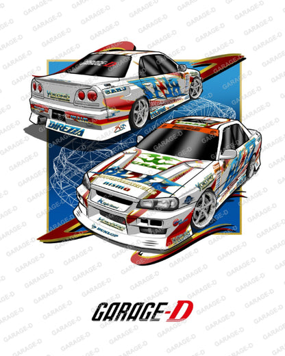 GARAGE-D - BLITZ X URAS ER34 A2 POSTER
