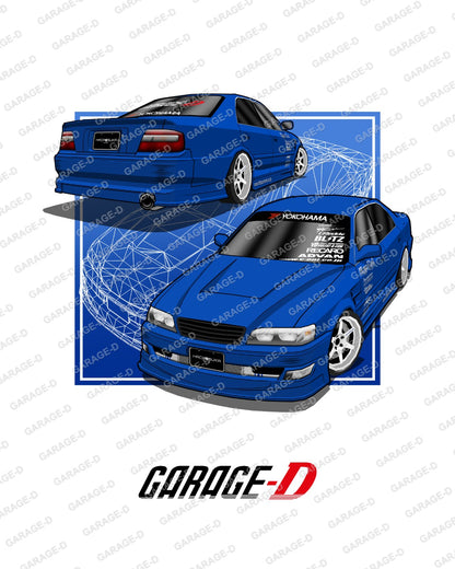 GARAGE-D - HIPPOSLEEK JZX100 A2 POSTER