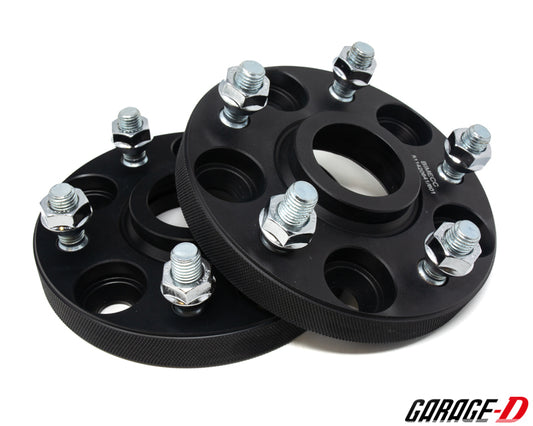 Black 5x114.3 Wheel Spacers - Toyota 20mm