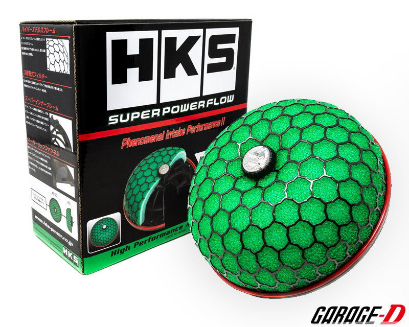 HKS Universal Super Power Flow Intake Filter 200-100mm – Garage-D