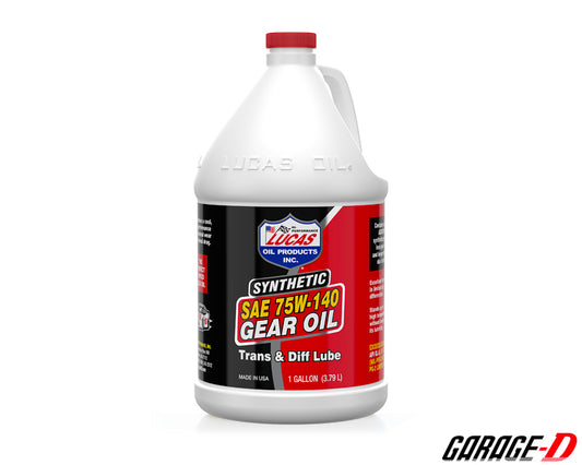 Lucas Oil 75W-140 Synthetic Gear Oil (3.79L)