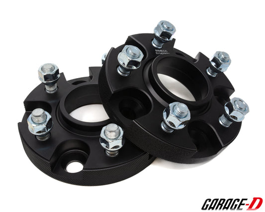 Black 5x114.3 Wheel Spacers - Nissan