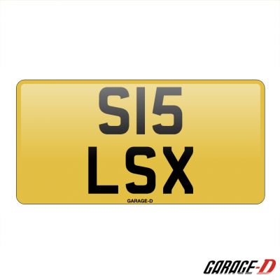 PRIVATE PLATE - S15 LSX